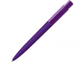 Ручка шариковая RECYCLED PET PEN PRO K transparent GUM soft-touch (фиолетовый)