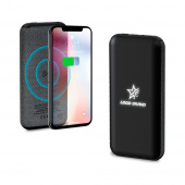 Внешний аккумулятор Stormoway, 10000 mAh с беспроводной зарядкой, черный Внешний аккумулятор Stormoway, 10000 mAh с беспроводной зарядкой, черный