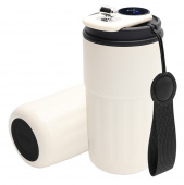 Термокружка Ashly To Go, белая/чёрная Термокружка Ashly To Go, белая/чёрная