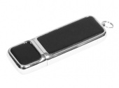 USB 3.0- флешка на 128 Гб компактной формы (черный, серебристый)