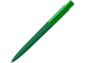 Ручка шариковая RECYCLED PET PEN PRO K transparent GUM soft-touch (зеленый)
