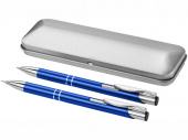 Подарочный набор Dublin: ручка шариковая, карандаш механический (ярко-синий)