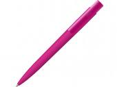 Ручка шариковая RECYCLED PET PEN PRO K transparent GUM soft-touch (розовый)