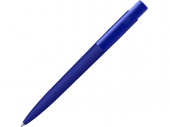 Ручка шариковая RECYCLED PET PEN PRO K transparent GUM soft-touch (синий)