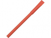 Ручка из переработанной бумаги с колпачком Recycled (красный)