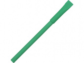 Ручка из переработанной бумаги с колпачком Recycled (зеленый)