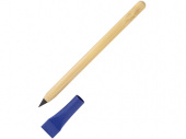 Вечный карандаш из бамбука Recycled Bamboo (натуральный, синий)