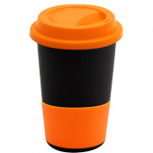 Кружка Magic To Go, черный/оранжевый Кружка Magic To Go, черный/оранжевый