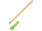Вечный карандаш из бамбука Recycled Bamboo (натуральный, зеленое яблоко)