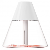 Светодиодный USB увлажнитель-аромадиффузор Cone, белый Светодиодный USB увлажнитель-аромадиффузор Cone, белый