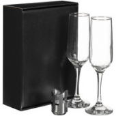 Набор для шампанского Isabella, в черной упаковке Набор для шампанского Isabella, в черной упаковке