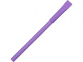 Ручка из переработанной бумаги с колпачком Recycled (фиолетовый)