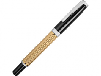 Ручка-роллер (черный, золотистый)