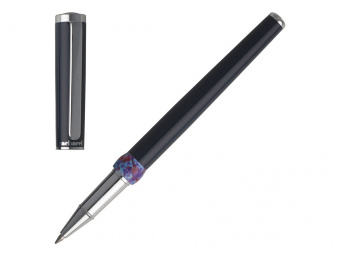 Ручка-роллер Blossom (синий, сиреневый)