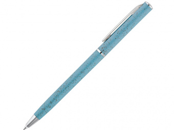 Шариковая ручка из волокон пшеничной соломы и ABS DEVIN (голубой)