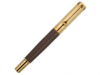 Ручка роллер Eldorado (коричневый, золотистый)