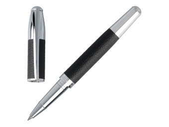 Ручка роллер Embrun (черный, серебристый)