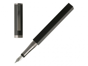Ручка перьевая Bauhaus (черный, графит)