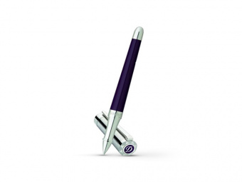 Ручка-роллер Liberte (фиолетовый, серебристый)