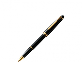 Ручка-роллер Meisterstück Classique (черный, золотистый)