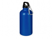 Бутылка Hip S с карабином, 400 мл, матовая (синий)
