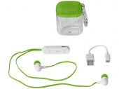Наушники с функцией Bluetooth® (белый, лайм)