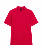 Футболка поло SOFTSTYLE ADULT DOUBLE PIQUE, КРАСНЫЙ 2XL