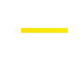 Браслет для мероприятий PARTY с индивидуальной нумерацией (желтый)