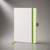 Блокнот A5 ColorNote White (белый, зеленое яблоко, зеленое яблоко, зеленое яблоко)