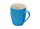 Кружка с покрытием soft-touch Tulip Gum (голубой)