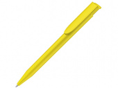Ручка шариковая пластиковая Happy Gum, soft-touch (желтый)