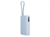 Внешний аккумулятор со встроенным кабелем Xiaomi 67W Power Bank (Integrated Cable), 10000 мАч (голубой)