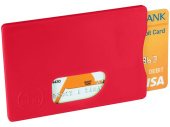 Защитный RFID чехол для кредитной карты Arnox (красный)