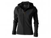 Куртка софтшел Langley женская (антрацит)