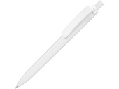 Ручка пластиковая шариковая из Rpet Recycled Pet Pen Step F (белый)