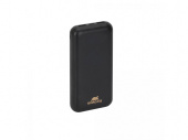 Внешний аккумулятор VA2516, 16000 mAh (черный)