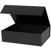 Подарочная коробка-трансформер большая, черная