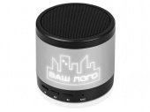 Портативная колонка Ring neon с подсветкой корпуса (черный, серебристый)