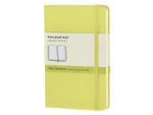 Записная книжка Moleskine Classic (нелинованный) в твердой обложке, Pocket (9x14см), цитрусовый