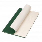 Блокнот Corsa slim, зеленый