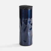 Термостакан Gems Black Sapphire, черный сапфир (синий)