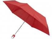 Складной зонт Emily 21 дюйм с карабином, красный