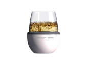 Тумблер для вина WINE KUZIE (белый)