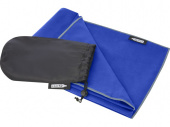 Сверхлегкое быстросохнущее полотенце Pieter из переработанного РЕТ-пластика (синий)