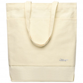 Сумка для покупок JETTA 325 г/м² с шильдом - самолёт, натуральный