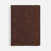 Ежедневник Urban Hard, недатированный, коричневый
