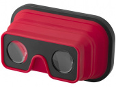 Очки виртуальной реальности складные (черный, красный)