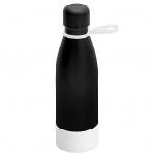Термобутылка герметичная вакуумная Olivia To Go, чёрный/белый Термобутылка герметичная вакуумная Olivia To Go, чёрный/белый