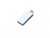 USB 2.0- флешка мини на 64 Гб с мини чипом в цветном корпусе (белый)