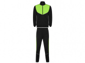 Спортивный костюм Evans, мужской (черный, лайм)